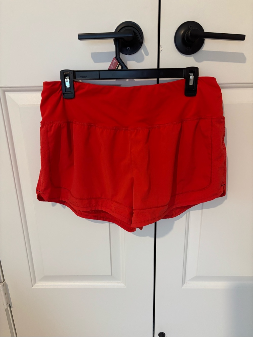 Women’s Red Athletic Shorts
